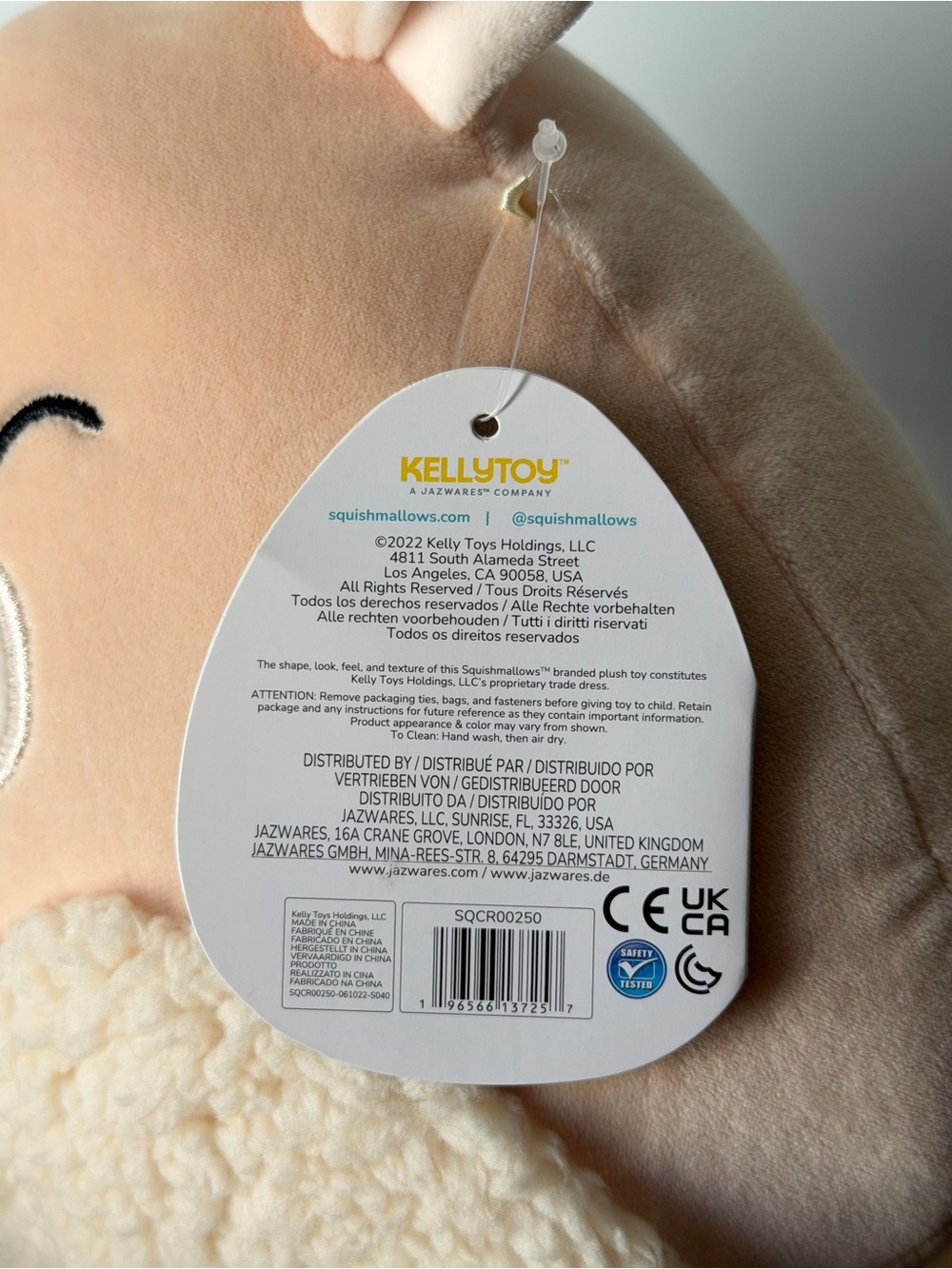 8” Squishmallows `Ike’ Moose Plush NWT - Picture 5 of 6